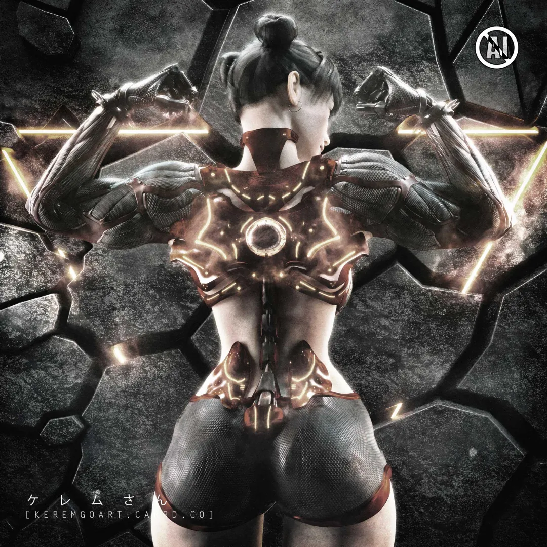 Cyberberpunk Chun-Li [Street Fighter OC Art] By Me (d3ogmerek) posted by d3ogmerek