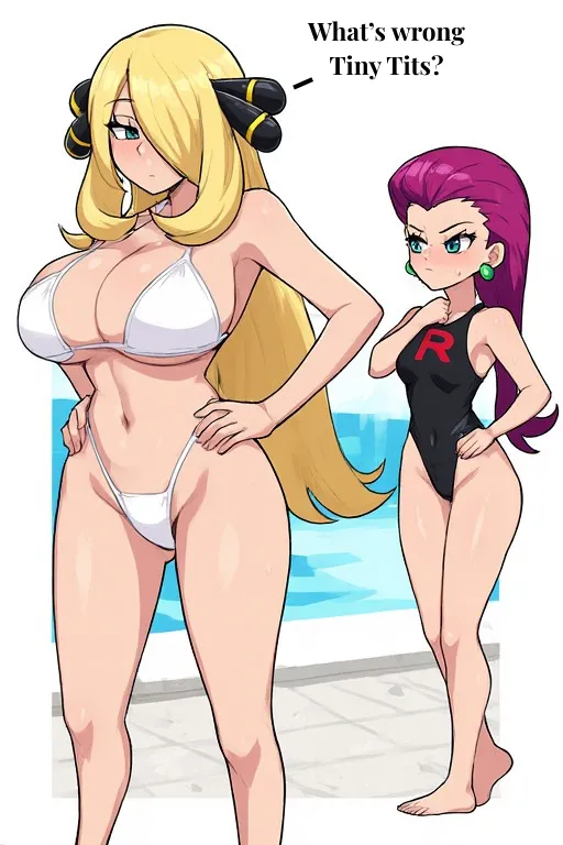 Cynthia mogs Jessie Part 2 posted by ImTriggled