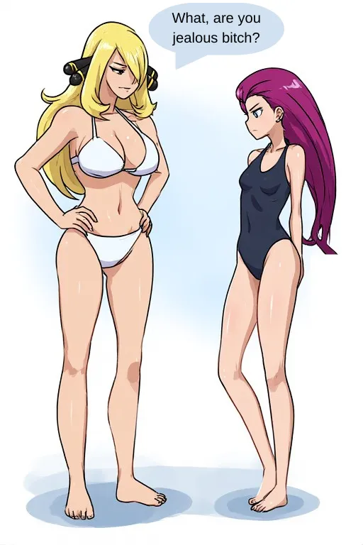 Cynthia mogs Jessie posted by ImTriggled