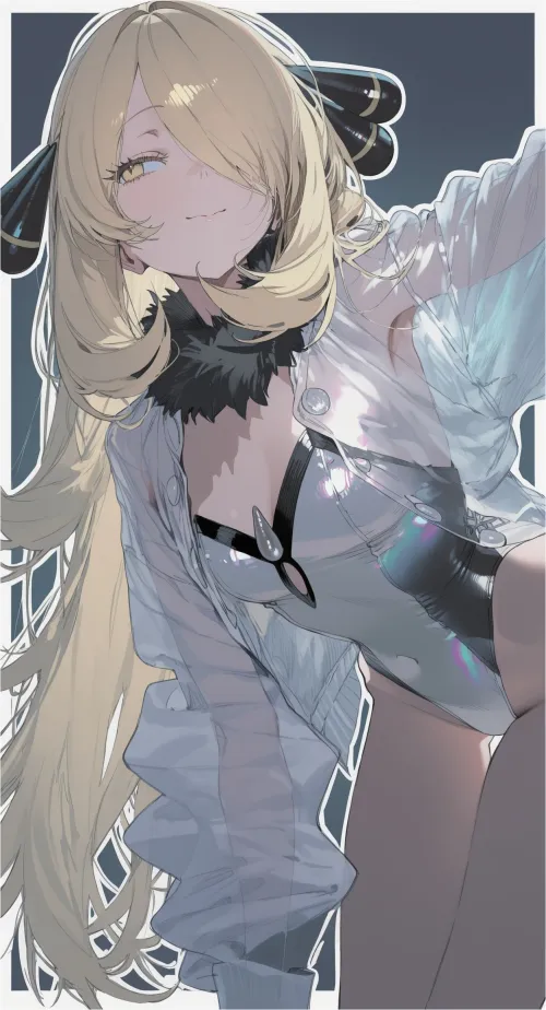 Cynthia [Pokemon] by WoolsonDaSheep