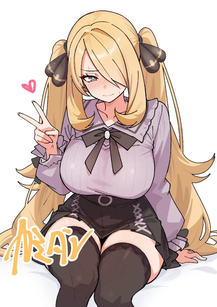 Cynthia (Pokemon) [kamidan] posted by MrZerFox