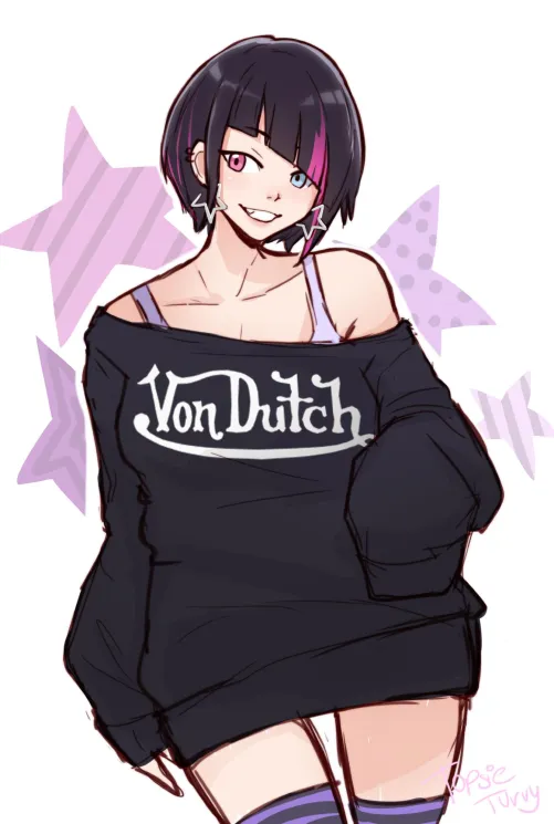 Daily Juri Fan Art: 2/10/26 - by TopsieTurvy by RxMurloc