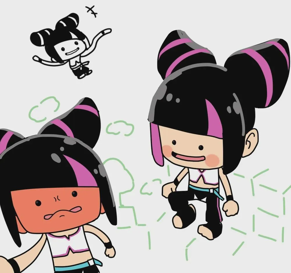 Daily Juri(?) Fan Art: 3/18/26 - by Lineni posted by RxMurloc