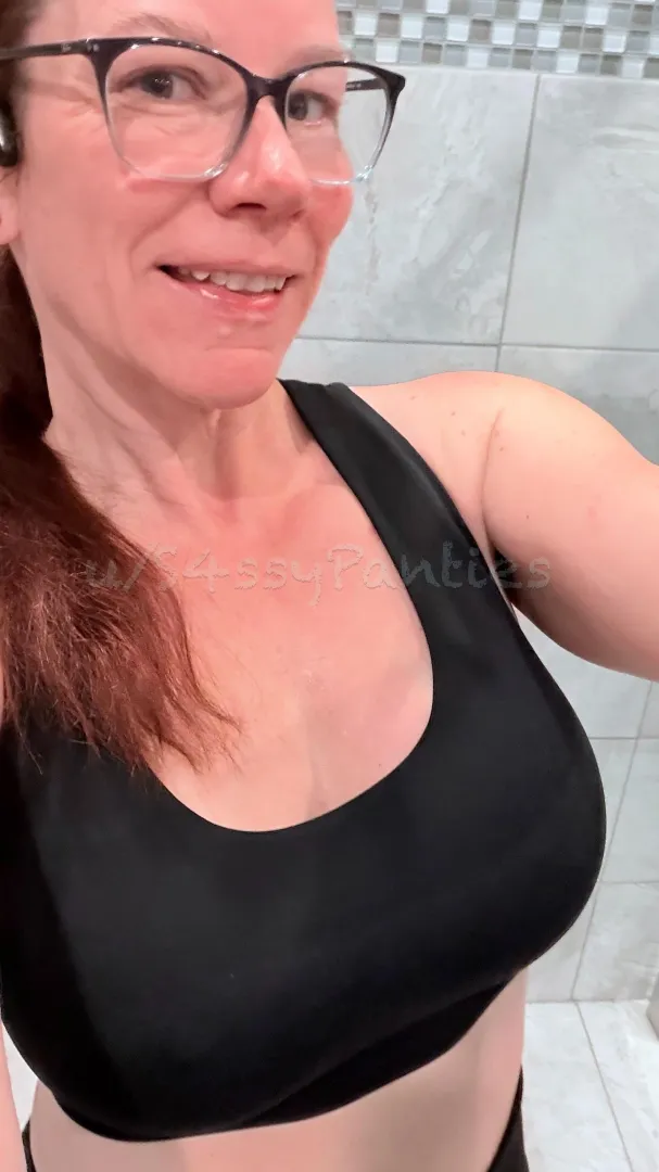 Daily workouts for me mean lots of sweaty bra options for you. All bras worn 2days standard. Dm for more info. posted by S4ssypanties