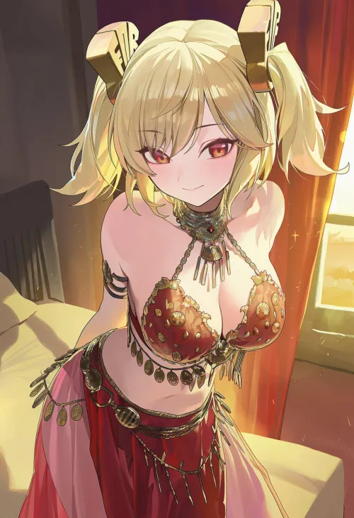 Dancer Burnice [Zenless Zone Zero] by WoolsonDaSheep