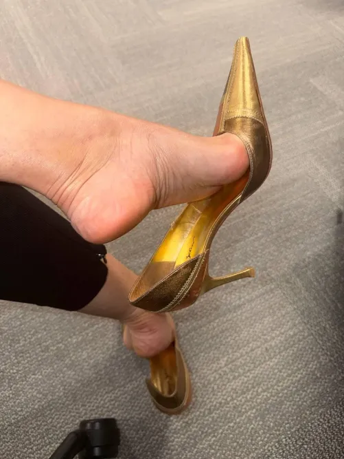 Dangling in the office by archnemesis0923