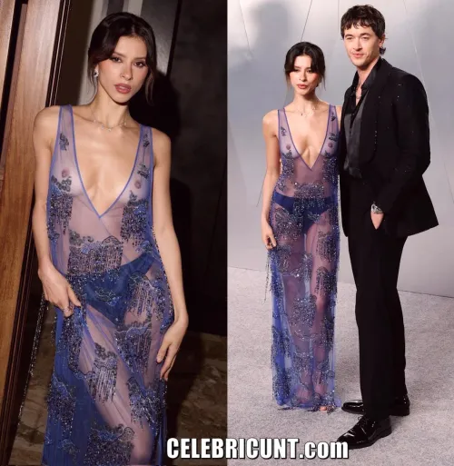 Daniela Norman Tits In Sheer 'Naked Dress' by lisaschmeeser