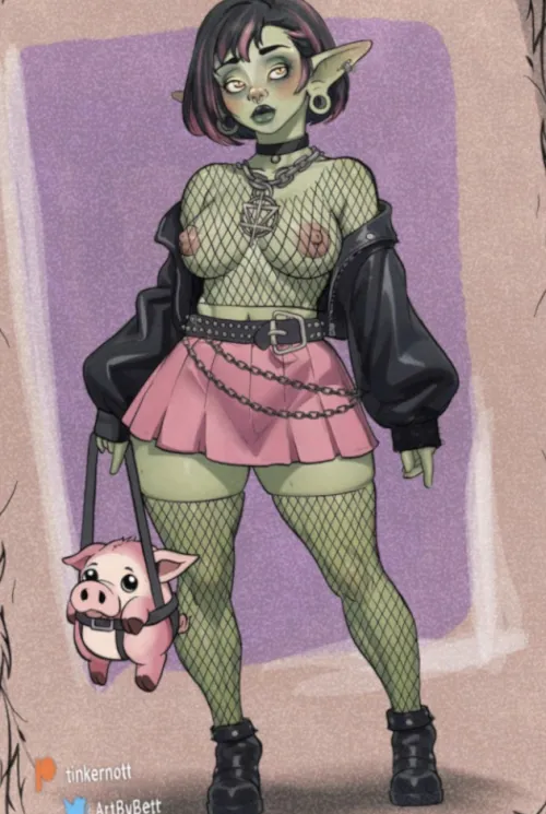 Dare the gothic gobbo (Tinkernott) by dvmmydumdum