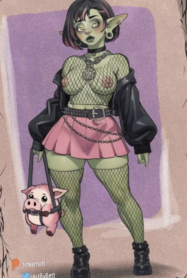 Dare the gothic gobbo (Tinkernott) posted by dvmmydumdum