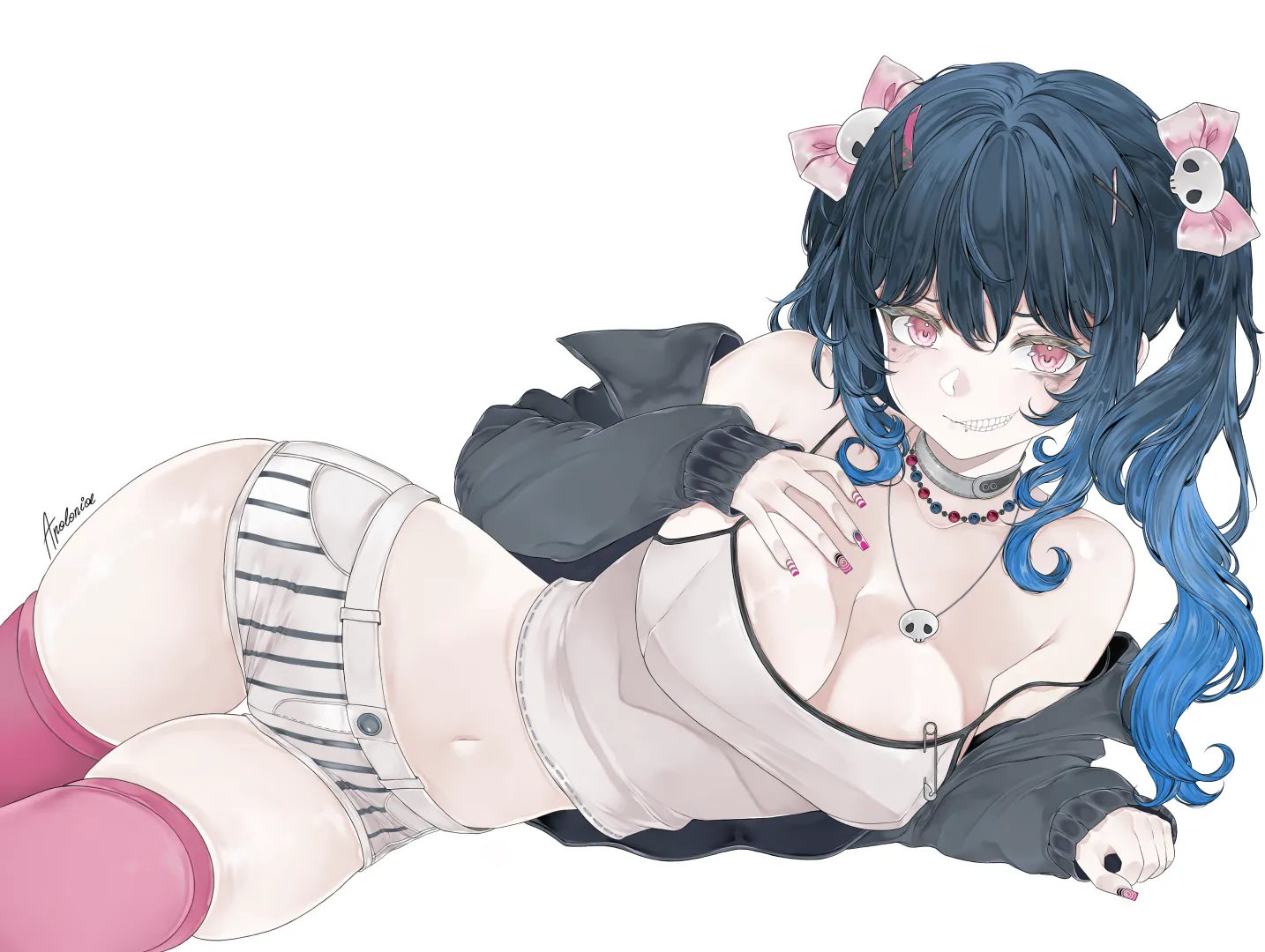 Darumi dressed up cutely [The Hundred Line] (apolonia-07) posted by MartyrOfDespair