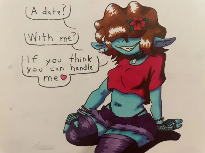 date with mara by Warlockofwhimsy