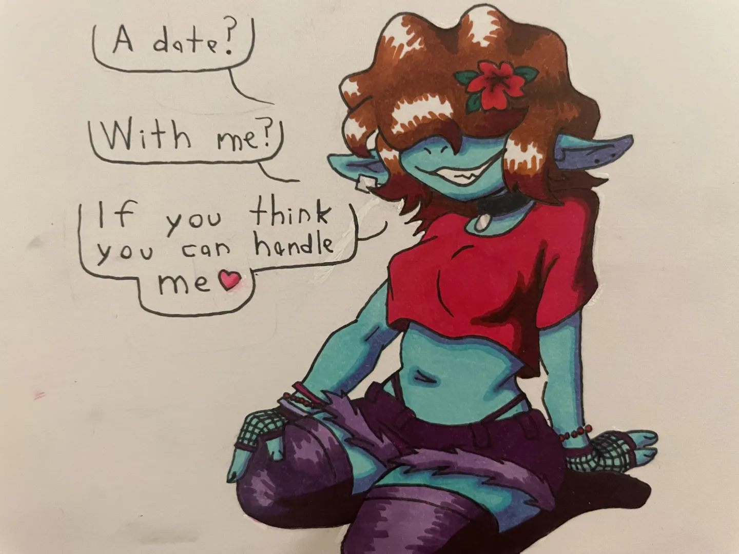 date with mara posted by Warlockofwhimsy