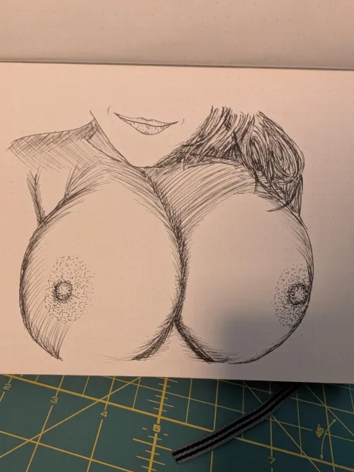 Day 12 - Tits out Thursday! by BarbwireLemons