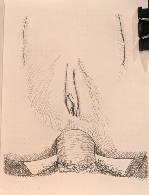 Day 26 - Close-up anal by BarbwireLemons