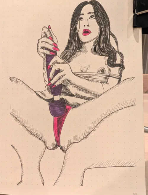 Day 32 - Friday pleasure by BarbwireLemons