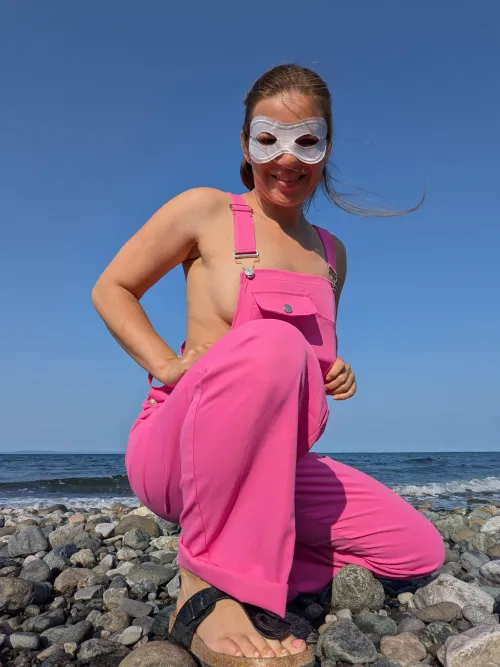 Day at the beach by MaskedModel4U