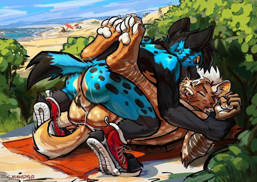 Day at the Beach [M/M] (Manedfucc) posted by NorurTRW