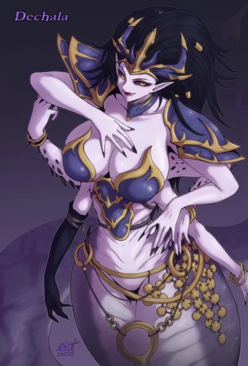 Dechala by @HellCrossH by ChaosMarine123