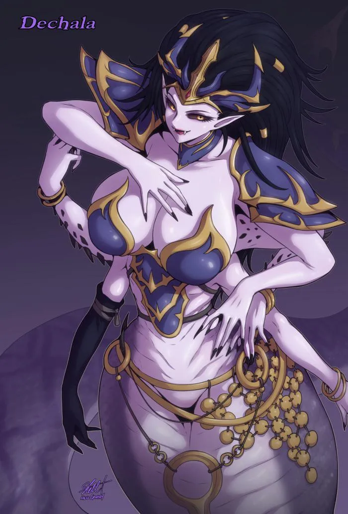 Dechala by @HellCrossH posted by ChaosMarine123