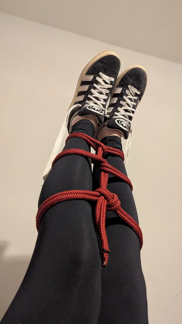 Decided to use rope for selfbondage. Do you think it was the right decision? posted by Fun-Belt-8946