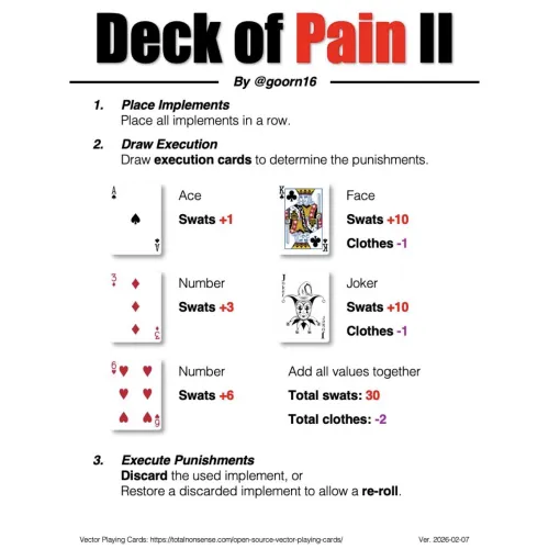 Deck of Pain II by goorn16