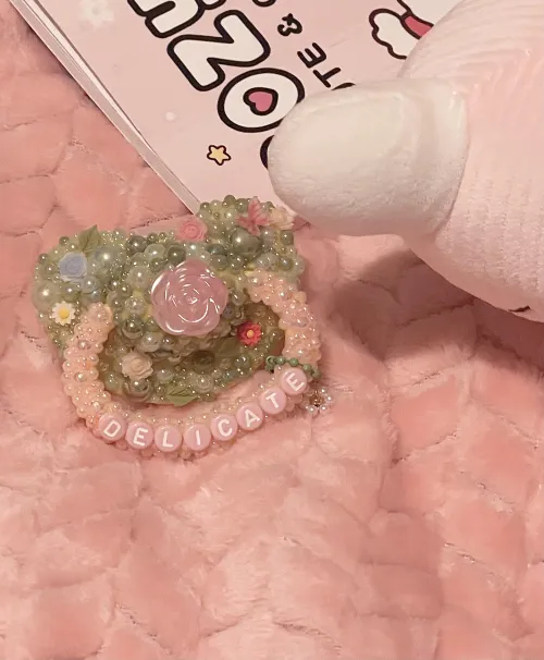 Decorated a paci for myself ✨ by Littleflutterfairy