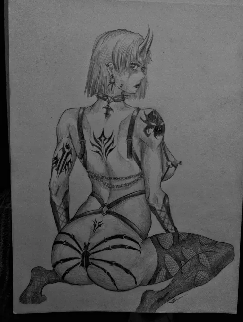 Decorating the Dark Queen by me by No_Contribution_9328