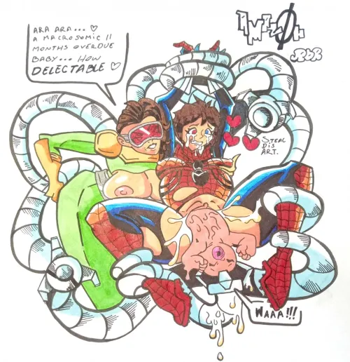 Defeat of Spider-Girl by RadiactiveMannCox