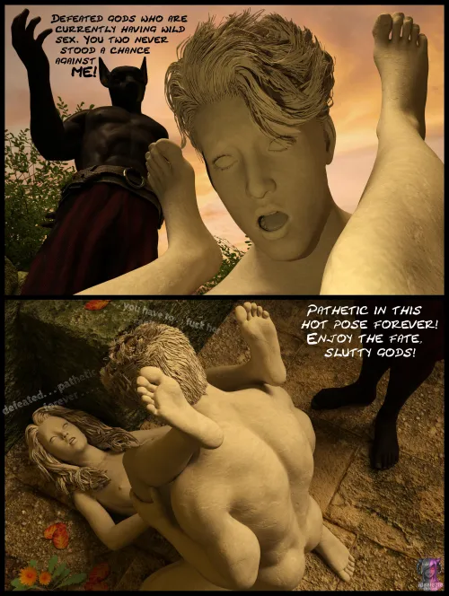 Defeated Gods by Jessic21a