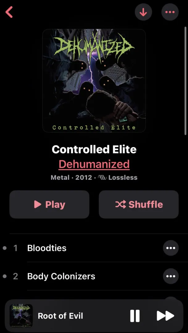 Dehumanized- Controlled Elite (2012) posted by Devildawwg2022