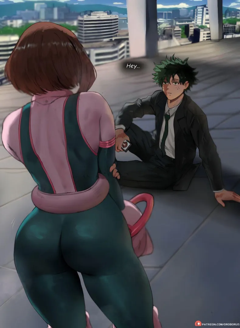 Deku about to smash the Gravussy (@Oroborus) posted by NotR3dditAp3x