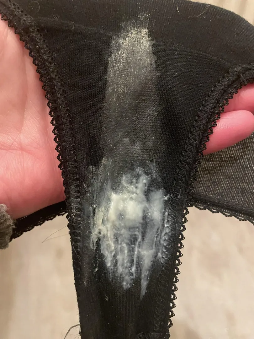 DELICIOUSLY creamy pair of 2 day worn panties!!  posted by Dependent-Bus-2458