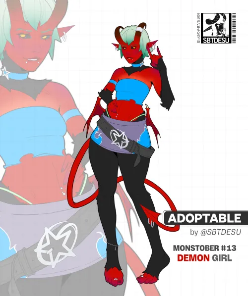Demon Girl (@sbtdesu) by sbtdesu