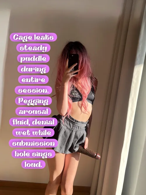 Denial never looked this wet and loud  [imagefap: princessdollmie] by PinkDolxo