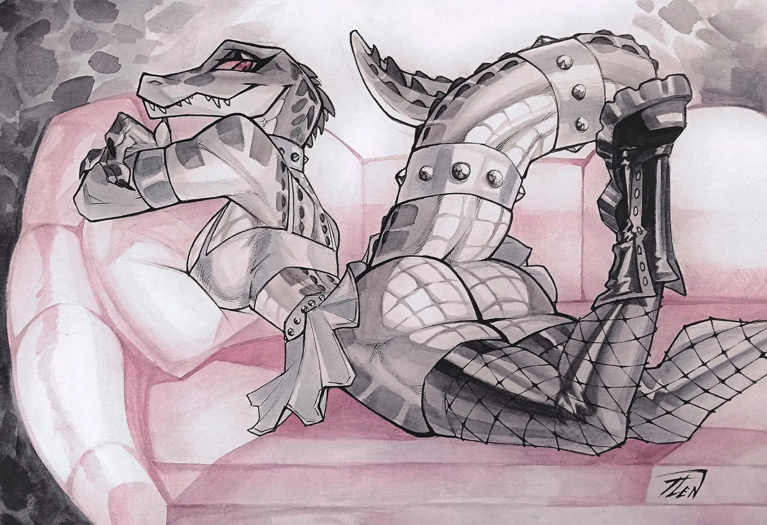 Denora resting (tlen_borowski) [F] posted by Olive-The-Otter