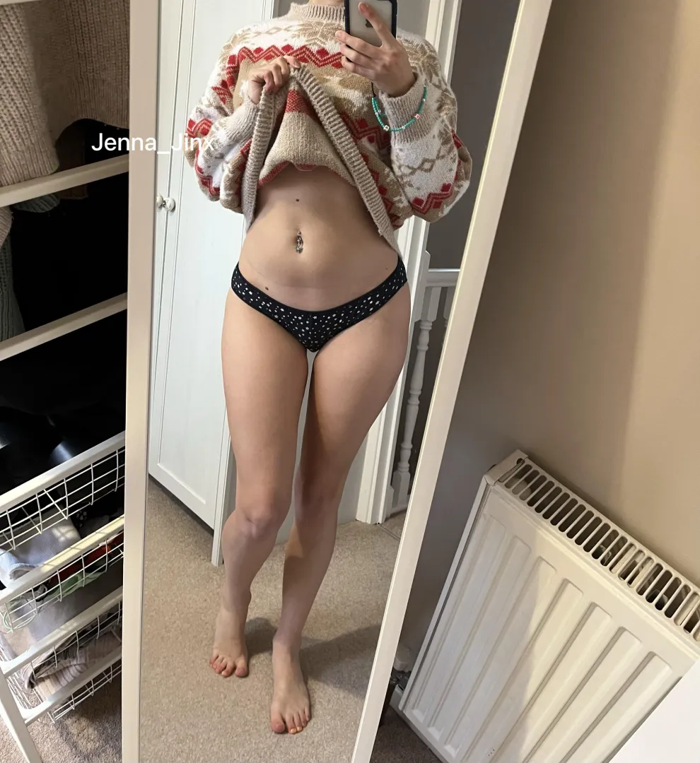 Describe my tummy in one word posted by jenna_jinx