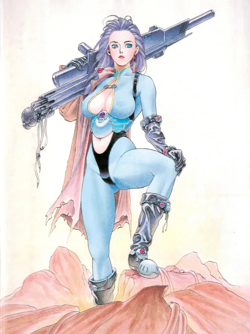 Desert Sharpshooter by Kunio Aoki by Incubusphantom