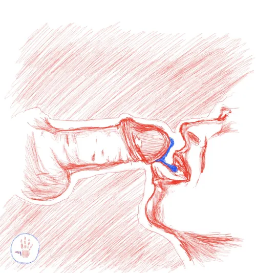 Desire in Red and Blue by AManWithNoWounds by AManWithNoWounds