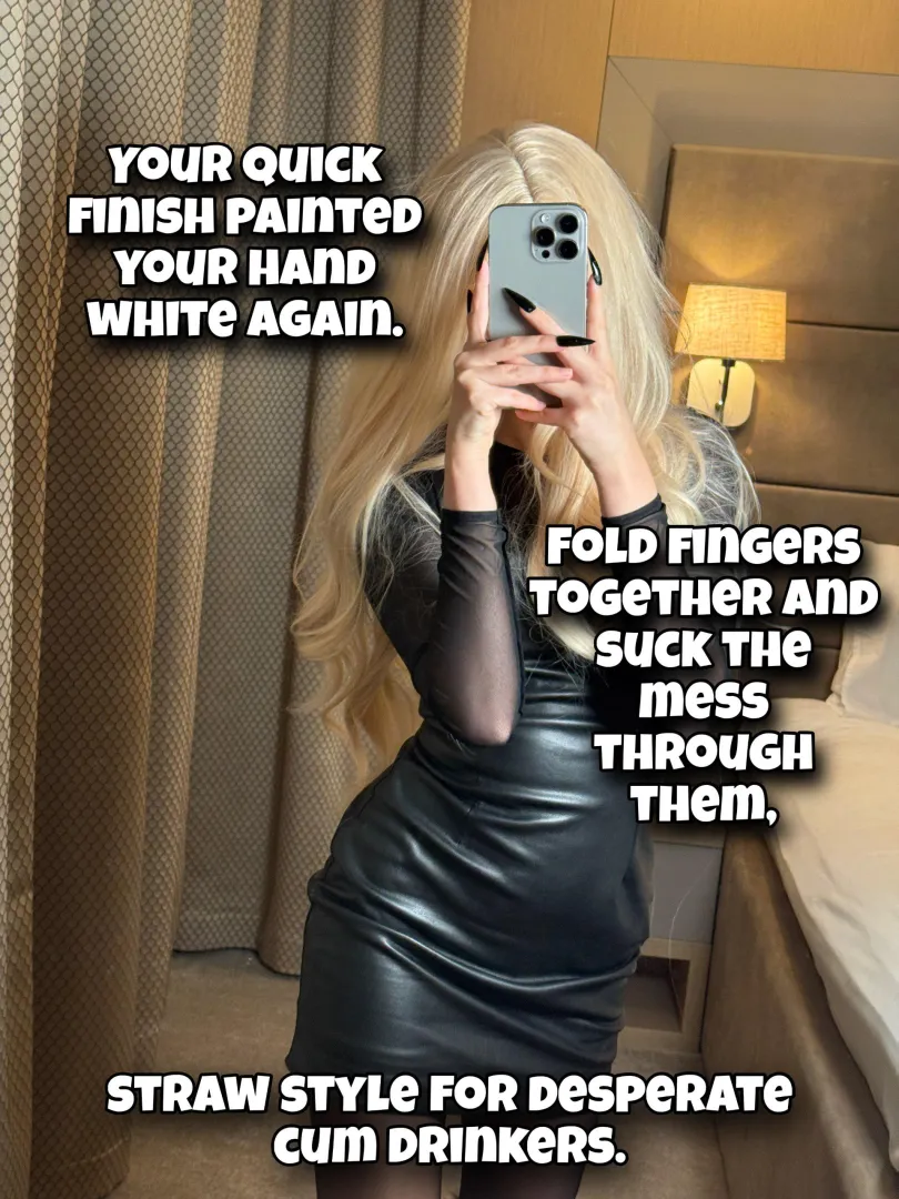 Desperate Cum Drinker: Straw Style posted by CutLuxie