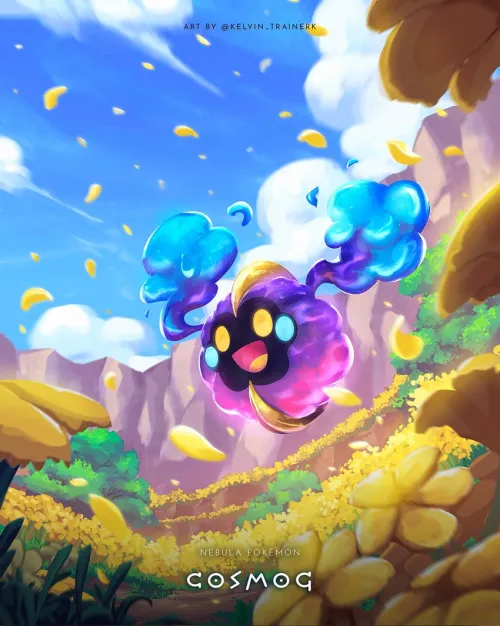 Dex #789 Cosmog || Daily pokémon posting in national dex order by Electro_Disco