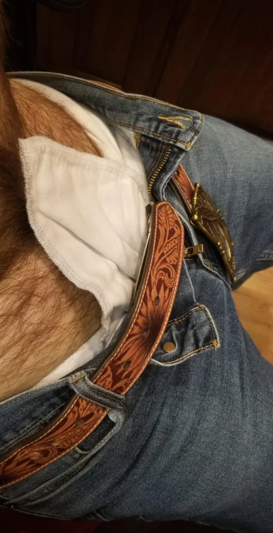 Diaped at work today posted by ShirtlessGinger