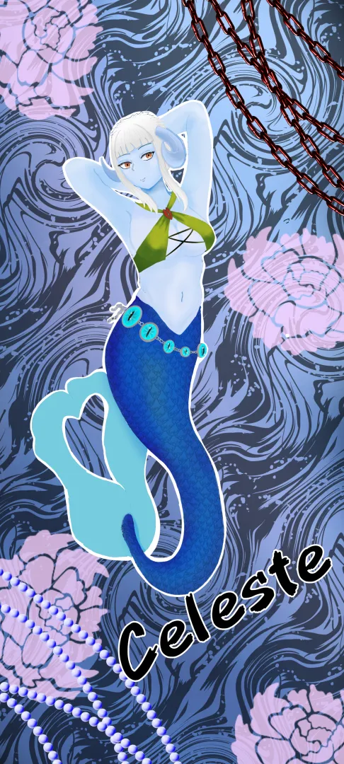 Did some art of my favorite huniepop Character and thought I'd share posted by Classic_Stock_3364