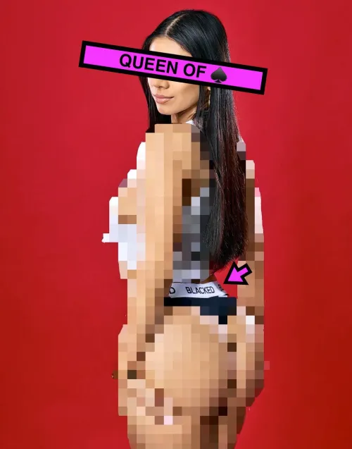 Did Violet Myers really have to put on the Blacked underwear to let you know she’s black only? You could probably have figured that out by just looking at that phat ass. It screams, “No Whitebois!” by WesMantoothBNWO