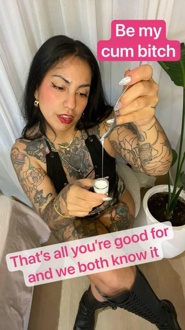 Did you enjoy eating your disgusting load? Good. Now get another one. I want to see you eat even more posted by Lulilov333