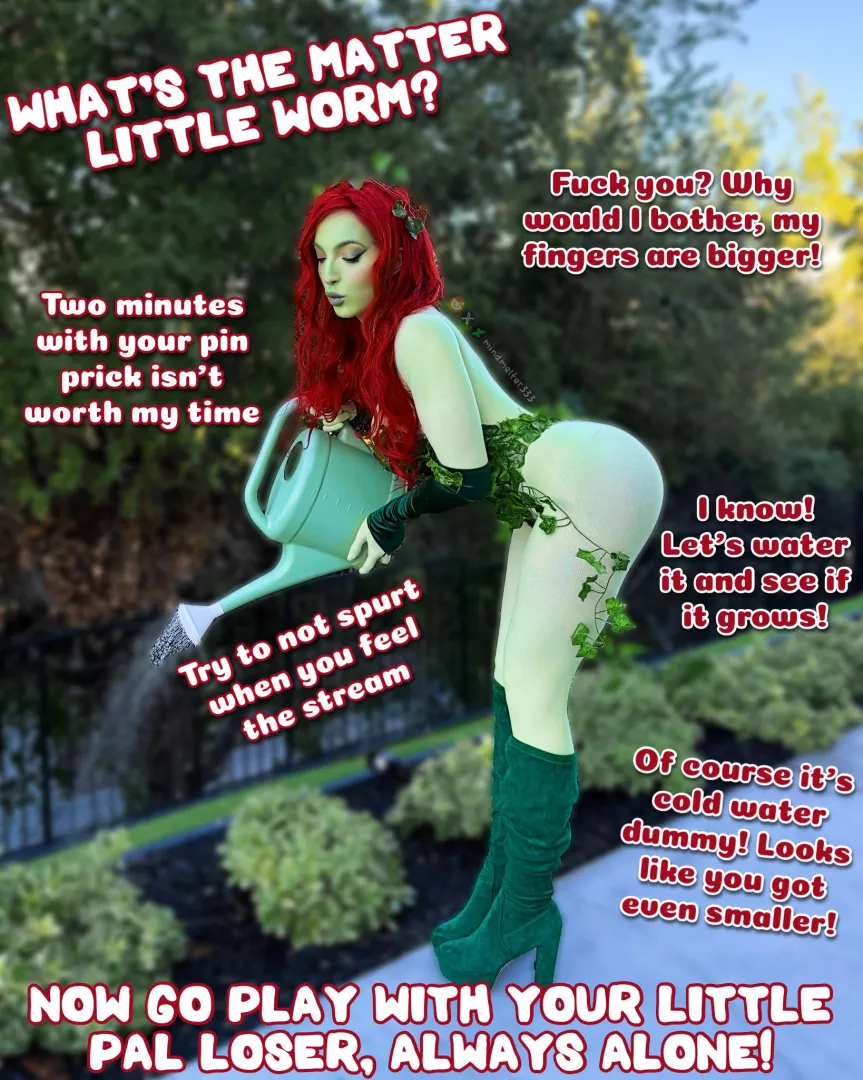 Did you really she could make it grow loser? posted by MindMelter333