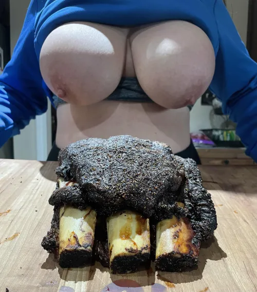 Dino Ribs and Juicy Titties! by Rare-Wealth9409