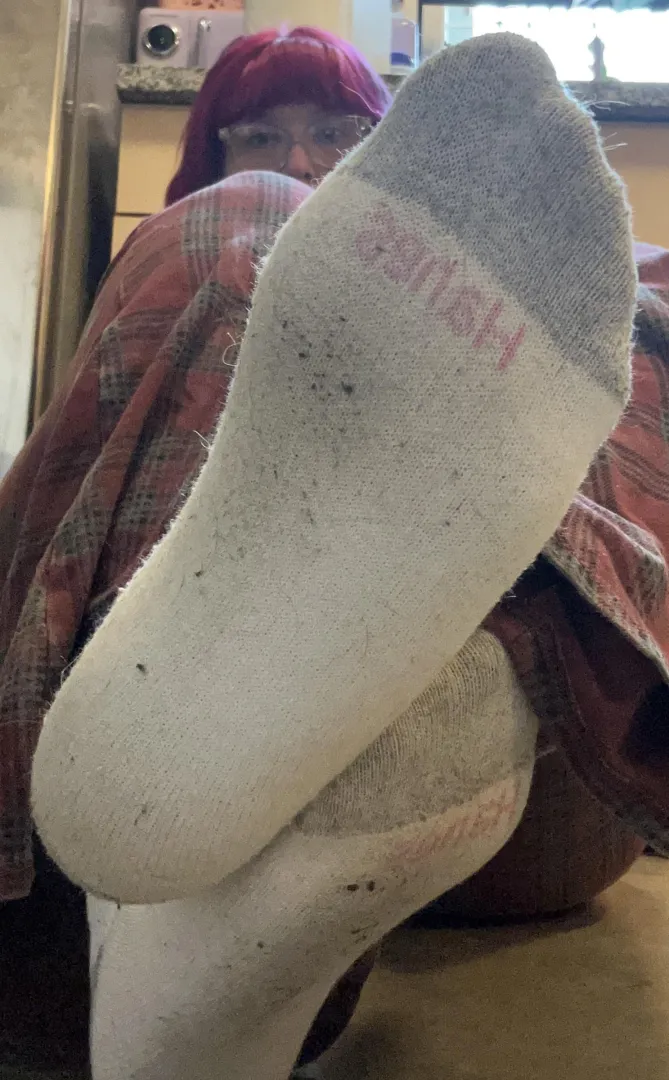 Dirty work Hanes… going to wear these again today. Then who knows ‍♀️ posted by NessaGirlieNewAct