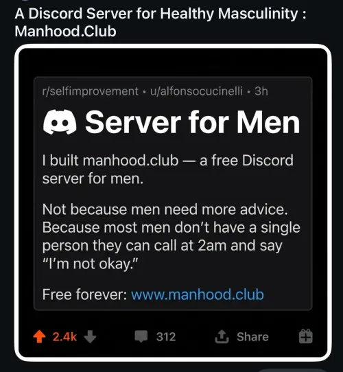 discord server just for the fellas by cuckmold