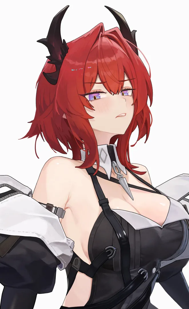 Disgusted Laevatain [Arknights: Endfield] posted by xdragon2k