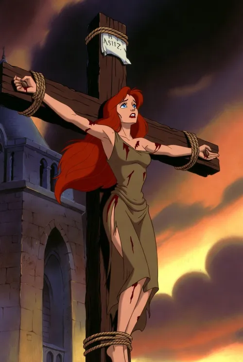 Disney characters who would be crucified (historically accurate) by RGMG1
